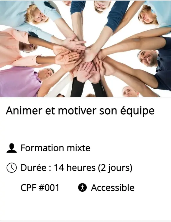 Animer et motiver son &eacute;quipe