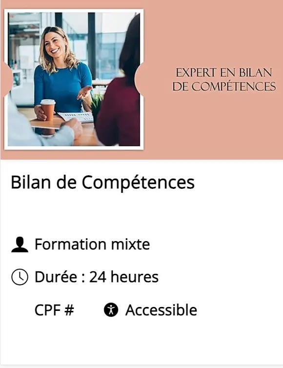 Bilan de comp&eacute;tences