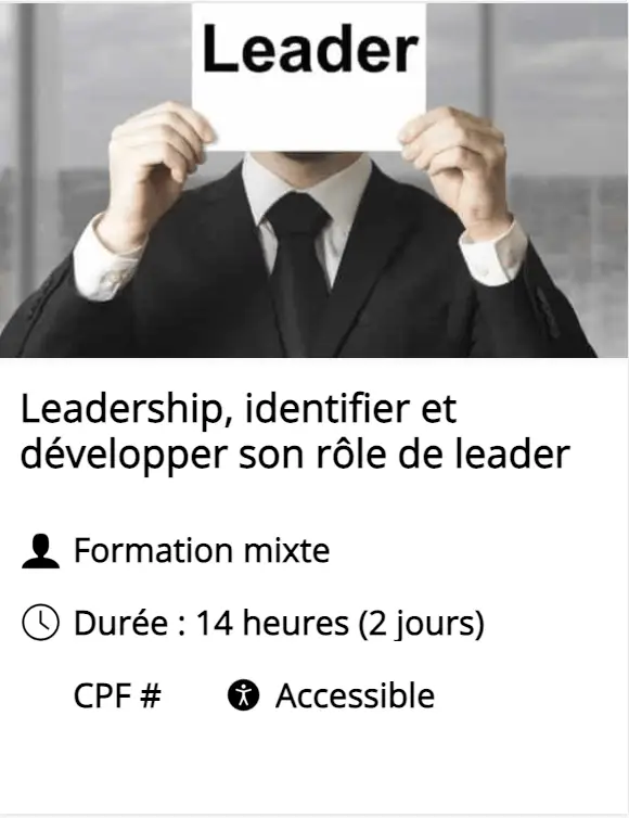 Leadership et rôle du leader