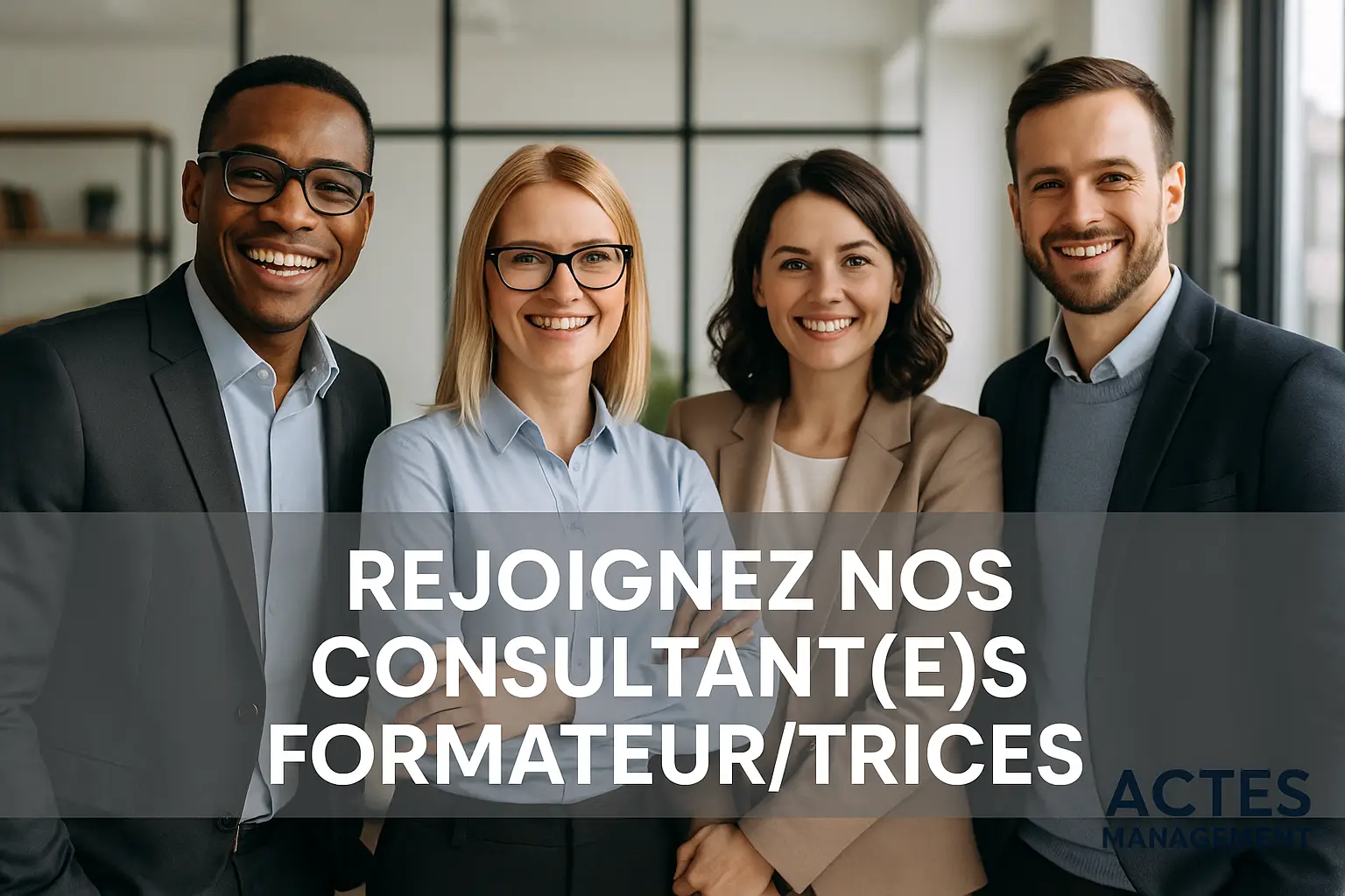 Rejoindre ACTES MANAGEMENT - consultants formateurs experts terrain