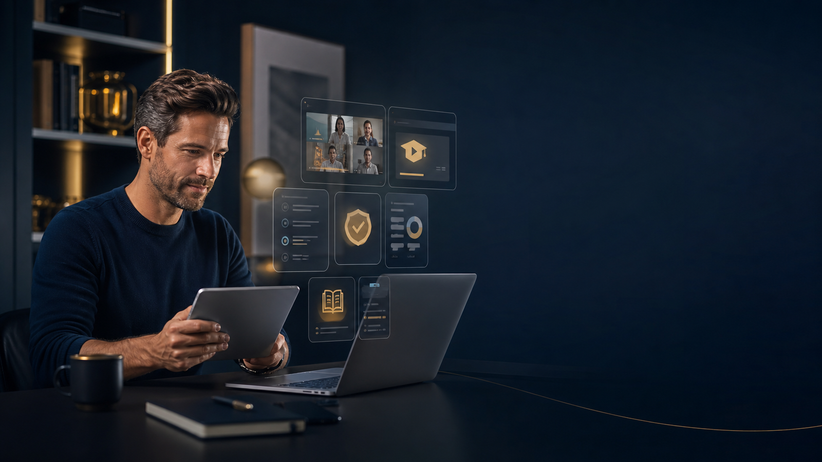 Espace apprenant digital ACTES MANAGEMENT avec ressources e-learning